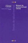 MANUAL DE PSICOPATOLOGIA CLINICA | 9788449309960 | JARNE, ADOLFO