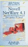 NOVELL NET WARE 4.1 | 9788441500082 | DOMINGUEZ DONCEL/AGUILERA DEL MORAL