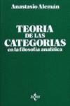 TEORIA DE LAS CATEGORIAS | 9788430929436 | ALEMAN,ANASTASIO