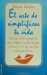 ARTE DE SIMPLIFICAR TU VIDA EL | 9788427021815 | LEVINE, KAREN