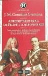 ANECDOTARIO REAL DE FELIPE V A ALFONSO XIII | 9788401550140 | GONZALEZ CREMONA, J.M.