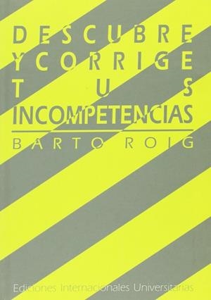 DESCUBRE Y CORRIGE TUS COMPETENCIAS | 9788487155475 | BARTO ROIG, AMAT