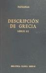 DESCRIPCION DE GRECIA LIBROS I-II | 9788424916510 | PAUSANIAS