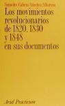 MOVIMIENTOS REVOLUCIONARIOS DE 1820 1830 Y 1848 EN SUS DOCUM | 9788434428287 | CABEZA SANCHEZ-ALBORNOZ, SONSOLES