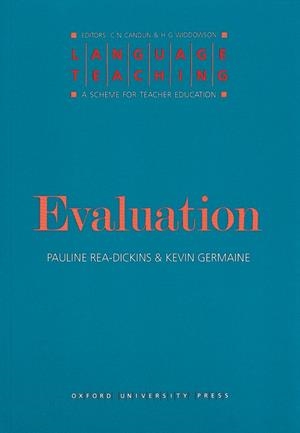 EVALUATION | 9780194371384 | GERMAINE, KEVIN / REA-DICKINS, PAULINE