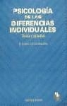 PSICOLOGIA DE LAS DIFERENCIAS INDIVIDUALES | 9788436812190 | COLOM MARAÑON, B. ROBERTO