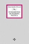 FUNDAMENTOS DE FILOSOFIA POLITICA | 9788430932191 | BADILLO O'FARRELL, PABLO