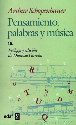 PENSAMIENTO PALABRAS Y MUSICA (BUTXACA) | 9788441404205 | SCHOPENHAUER, ARTHUR