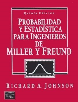 PROBABILIDAD Y ESTADISTICA PARA INGENIEROS DE MILL | 9789688809617 | JOHNSON, RICHARD A.