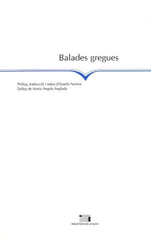 BALADES GREGUES | 9788479355487 | VARIS