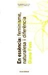 EN ESSENCIA FEMINISME NATURALESA I DIFERENCIA | 9788476027257 | FUSS, DIANA