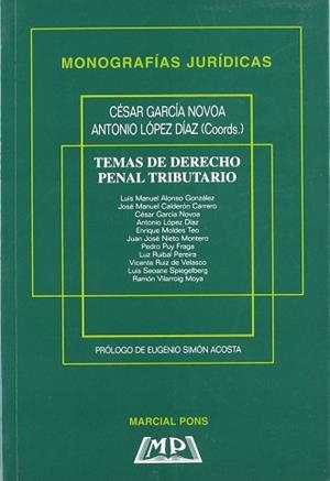 TEMAS DE DERECHO PENAL TRIBUTARIO | 9788472487512 | GARCIA NOVOA, CESAR
