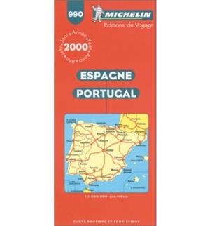 MAPA 990 ESPAÑA PORTUGAL (2000) | 9782060990217 | VARIS