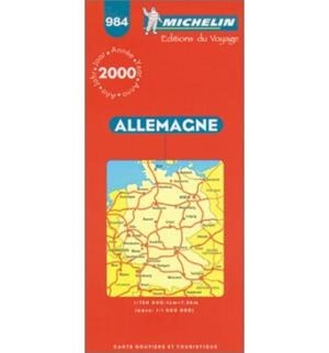MAPA 984 ALEMANIA (2000) | 9782060984131 | VARIS