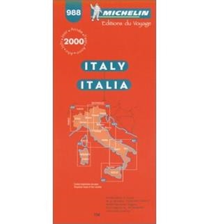 MAPA 988 ITALIA (2000) | 9782060988238 | VARIS