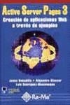 ACTIVE SERVER PAGES 3 APLICACIONES WEB | 9788478974139 | BOBADILLA, JESUS