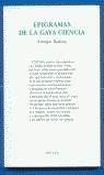 EPIGRAMAS DE LA GAYA CIENCIA | 9788495007346 | BADOSA, ENRIQUE