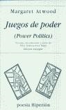 JUEGOS DE PODER | 9788475176659 | ATWOOD, MARGARET