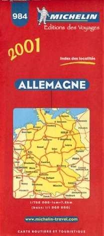 MAPA ALEMANIA 984 (2001) | 9782060001647 | VARIS