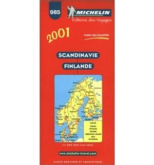 MAPA ESCANDINAVIA FINLANDIA 985 (2001) | 9782060001784 | VARIS