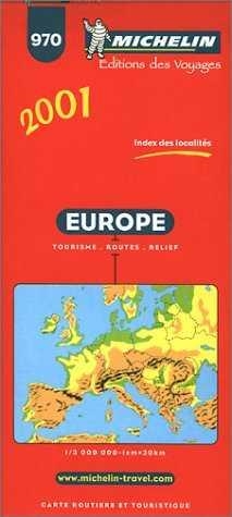 MAPA EUROPA 970 (2001) | 9782061000021 | VARIS