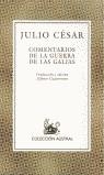 COMENTARIOS DE LA GUERRA DE LAS GALIAS (AUSTRAL) | 9788423917006 | JULIO CESAR