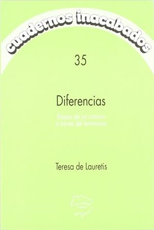 DIFERENCIAS CI-35 | 9788487715815 | LAURENTIS, TERESA DE