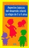 ASPECTOS BASICOS DEL DESARROLLO INFANTIL LA ETAPA DE 0 A 6 A | 9788432994852 | PALAU VALLS, ELISEO