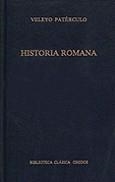 HISTORIA ROMANA (BCG) | 9788424922849 | PATERCULO, VELEYO