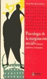 PSICOLOGIA DE LA MARGINACION SOCIAL | 9788495212993 | MORENO JIMENEZ, M.DEL PILAR