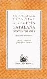 ANTOLOGIA ESENCIAL DE LA POESIA CATALANA (AUSTRAL) | 9788423917068 | VARIS