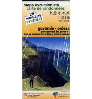MAPA GAVARNIE ORDESA MONTE PERDIDO 7124 | 9782841820887 | VARIS
