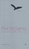 PAUL MCCARTNEY CANCIONES Y POEMAS 1965-1999 | 9788439707370 | MCCARTNEY, PAUL