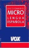 DICCIONARIO MICRO LENGUA ESPAÑOLA | 9788483321805 | VARIS