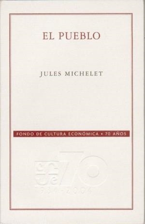 PUEBLO, EL | 9789681635879 | MICHELET, JULES