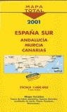 MAPA ESPAÑA SUR 2001 (ESC.1:400.000) | 9788481658231 | ANAYA TOURING