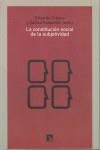 CONSTITUCION SOCIAL DE LA SUBJETIVIDAD, LA | 9788483191125 | CREPO, EDUARDO (ED.)