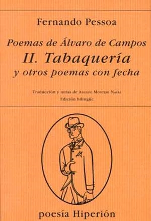 POEMAS DE ALVARO DE CAMPOS 2 TABAQUERIA | 9788475175799 | PESSOA, FERNANDO