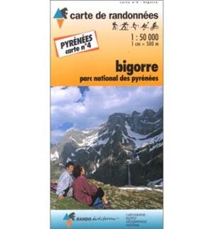 MAPA BIGORRE MAPA RANDO PYRENEES 4 | 9782841820726 | VARIS