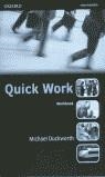 QUICK WORK INTERMEDIATE WORKBOOK | 9780194572989 | DUCKWORTH, MICHAEL