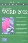 MICROSOFT WORD 2000 GUIA ESENCIAL | 9788420532363 | MARTOS, ANA
