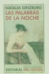 PALABRAS DE LA NOCHE, LAS NCO-4 | 9788481913996 | GINZBURG, NATALIA