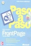 MICROSOFT FRONTPAGE 2002 PASO A PASO | 9788448132330 | ONLINE TRAINING