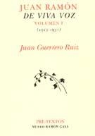 JUAN RAMON DE VIVA VOZ VOL. 1 | 9788481912272 | GUERRERO RUIZ, JUAN