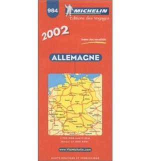 MAPA ALEMANIA 984 (2002) | 9782061001080 | VARIS