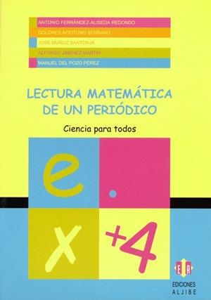 LECTURA MATEMATICA DE UN PERIODICO | 9788497000468 | FERNANDEZ-ALISEDA REDONDO, ANTONIO
