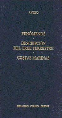 FENOMENOS DESCRIPCION DEL ORBE TERRESTRE (BIB.CLASICA GREDOS | 9788424923143 | AVIENO