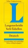 LANGENSCHEIDTS VERB-TABELLEN DEUSTCH | 9783468341113 | VARIS