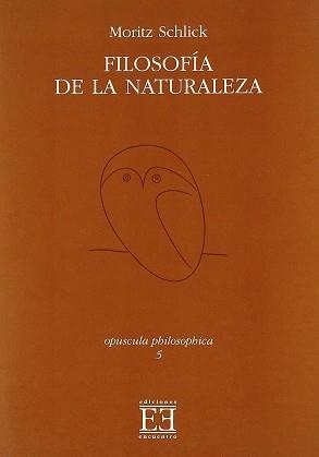 FILOSOFIA DE LA NATURALEZA | 9788474906387 | SCHLICK, MORITZ
