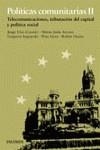 POLITICAS COMUNITARIAS VOL.2 | 9788436816372 | UXO, JORGE (COORD.)